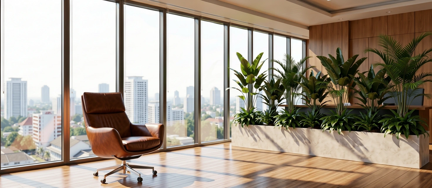 Professional workspace in Jakarta